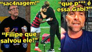 TRETA! GABIGOL FOI TRAÍRA COM FILIPE LUIS E MÍDIA REAGE A ATITUDE ABSURDA DE GABIGOL!!