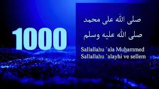 1000 Salawat on Prophet Muhammad |1000 Times Salawat for Peace