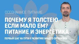 Почему я толстею если мало ем? При этом набираю лишний вес! Питание и энергетика, мужское и женское.