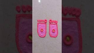 Easy rangoli design | art n glitters | #shorts