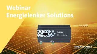 Webinar - Energielenker Solutions - Übersicht über das Portfolio