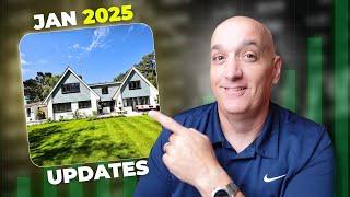 What's REALLY Happening in the US HOUSING MARKET Right Now - Jan 2025 Mortgage & Real Estate Update