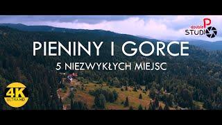 PIENINY I GORCE - 5 NIEZWYKŁYCH MIEJSC | DJI MINI 2 CINEMATIC VIDEO 4K | DRONE FOOTAGE