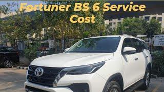 Toyota Fortuner 2021 Service Interval|Service Cost| Upto 1 Lakh km Fortuner Service Schedule| AMC
