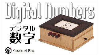 Digital Numbers - Karakuri box