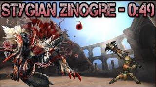 【MH3U】Stygian Zinogre VS 4 GreatSwords