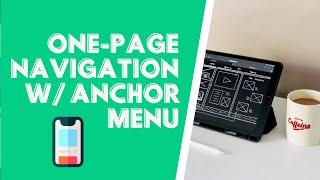 One Page Navigation With Anchor Menu In WordPress with Elementor