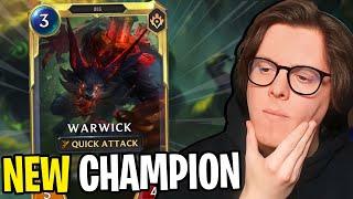 NEW ARCANE CHAMPION! Is Warwick Any Good?