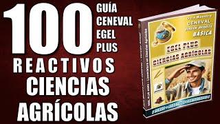 Guía CENEVAL EGEL PLUS CIENCIAS AGRÍCOLAS + 100 Reactivos Simulador ¡Resuelta y Actual!