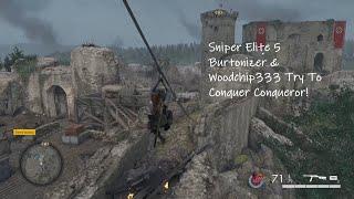 Sniper Elite 5 - Burtonizer & Woodchip333 Conquer Conqueror (barely!)