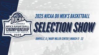 2025 NJCAA DII Men's Basketball Selection Show