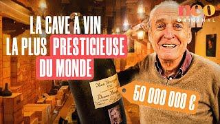 À 82 ans, Michel-Jack Chasseuil possède la cave la plus prestigieuse du monde, estimée à 50M d’euros