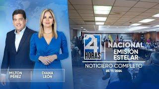 Noticiero de Ecuador (Emisión Estelar 25/11/24)