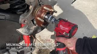 Milwaukee M12 Stubby - 1/2”