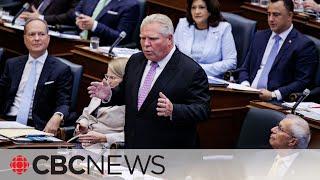 What happened during Day 1 of the new Ontario legislative session