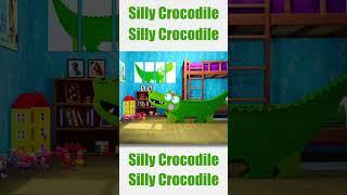 Silly Crocodile Kids Shorts - Big Mean Kitty