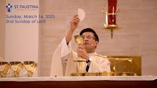 Sunday, March 16, 2025 - Sunday Mass at St. Faustina