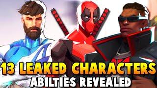 13 NEW MARVEL RIVAL HERO LEAKS + ALL ABILITIES LEAKED