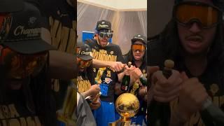 Chet had to teach the Thunder how to pop bottles 