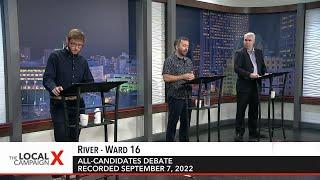 2022 Municipal Election Debate: River - Ward 16 | Rogers tv