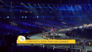 TORONTO 2015 Pan Am Games - Opening Ceremony - Parade of Nations HD - Part 5