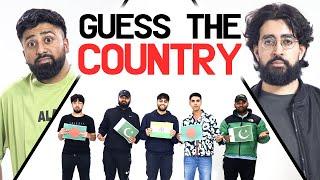 GUESS THE COUNTRY - South Asian Edition ft. ASLAN PAHARI