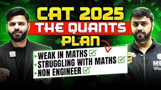 CAT 2025 Quants Plan | How to start CAT 2025 Preparation | Roadmap