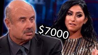 Dr Phil Spoiled Teen Spends $7000 monthly on her looks ( Deleted PewDiePie Video )