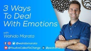 3 Ways To Deal With Emotions, with Wahido Marata