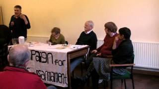 Andrew Birkin speaks in Bristol at "Time to Scrap Trident?" public meeting 2nd April 2013