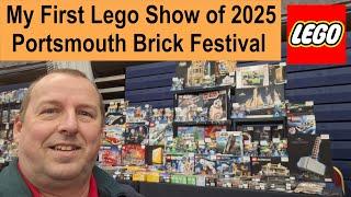 My first Lego show of 2025 - Portsmouth Brick Festival. Signs are that it will be busy
