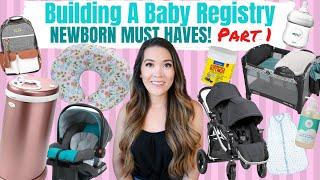 CREATE A BABY REGISTRY WITH ME (PT 1) | NEWBORN MUST HAVES 2020 | Amazon Baby Registry Checklist