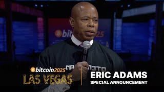Eric Adams Calls for Bitcoin Bonds and Free Crypto in NYC