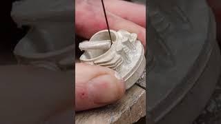 Relaxing Realtime Sawing Silver - ASMR #Shorts