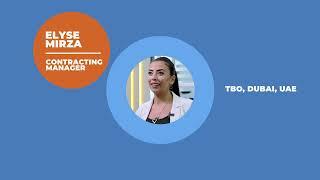 Life at TBO | Employee experiences - Elyse Mirza | Employee testimonials - Dubai, UAE