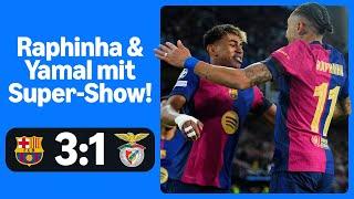 FC Barcelona 3:1 Benfica Lissabon | Highlights - UEFA Champions League