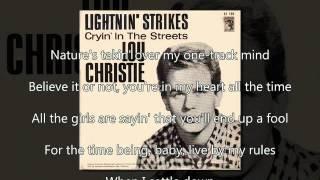 Lou Christie - Lightnin' Strikes