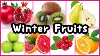 Winter Fruits || Names of the Winter Fruits ||     