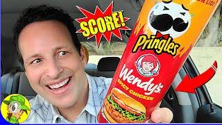 Wendy's® SPICY CHICKEN PRINGLES® Review  LIMITED EDITION | Peep THIS Out! ️‍️