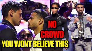 Ryan Garcia vs Rolly CANCELLED Fight Crowd, NO LONGER open to public with UNLIMITED FANS in NYC