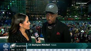 Eagles select Quinyon Mitchell  No.22 in 2024 NFL Draft