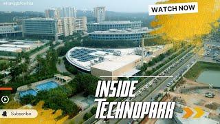 INSIDE TECHNOPARK AND BIT OF LULU@2021 #TECHNOPARK