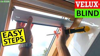 How to Fit a Velux Blind - Velux Window Blind Installation Guide