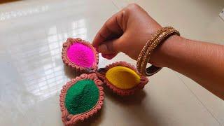 Valentine's day special Rangoli design || Colourful Rangoli || Easy Rangoli || Relaxing sand art