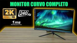 ACHEI UM MONITOR GAMER CURVO BOM EM TUDO, ANÁLISE E REVIEW VALAK VX3H