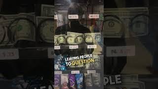 Strange Vending Machine that Dispenses Money  