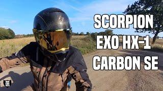 Scorpion Exo HX-1 Carbon SE Review - The 'Blingy' Streetfighter Helmet