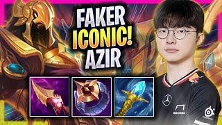 FAKER BRINGS BACK HIS ICONIC AZIR! - T1 Faker Plays Azir MID vs Taliyah! | Season 2025
