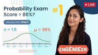 FE Exam Problems Live Marathon (Day 1) - Normal Distribution