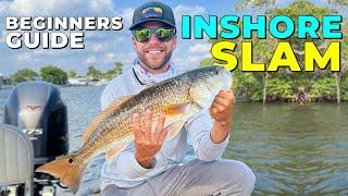 How to Get an INSHORE SLAM! | Inshore Fishing 101